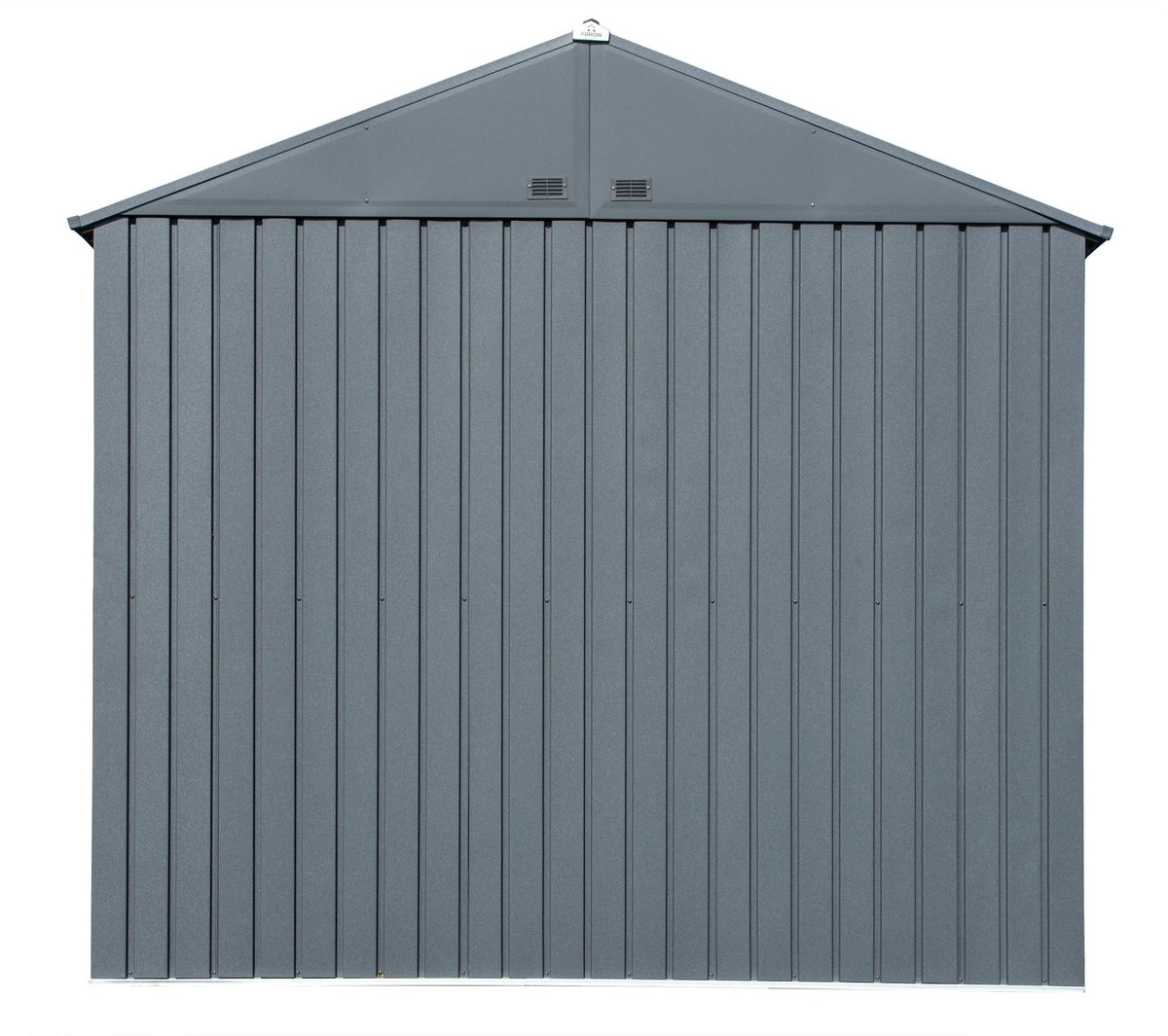 Elite Steel Storage Shed, Anthracite, 8-ft x 6-ft