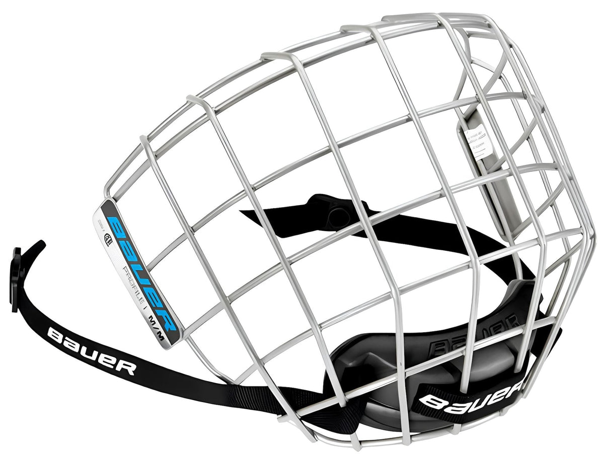 Profile I Hockey Helmet Cage/Face Mask, Junior/Senior, Silver, Assorted Sizes