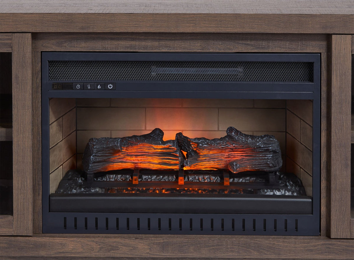 Oakridge Media Fireplace, 68-in