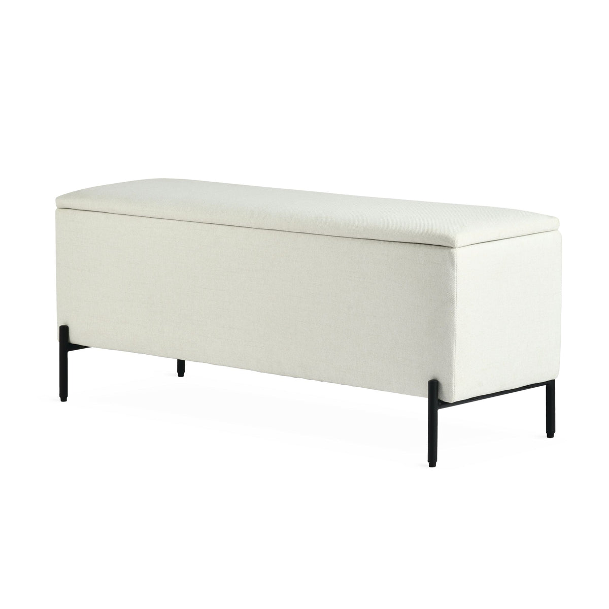 Picton Storage Bench, White