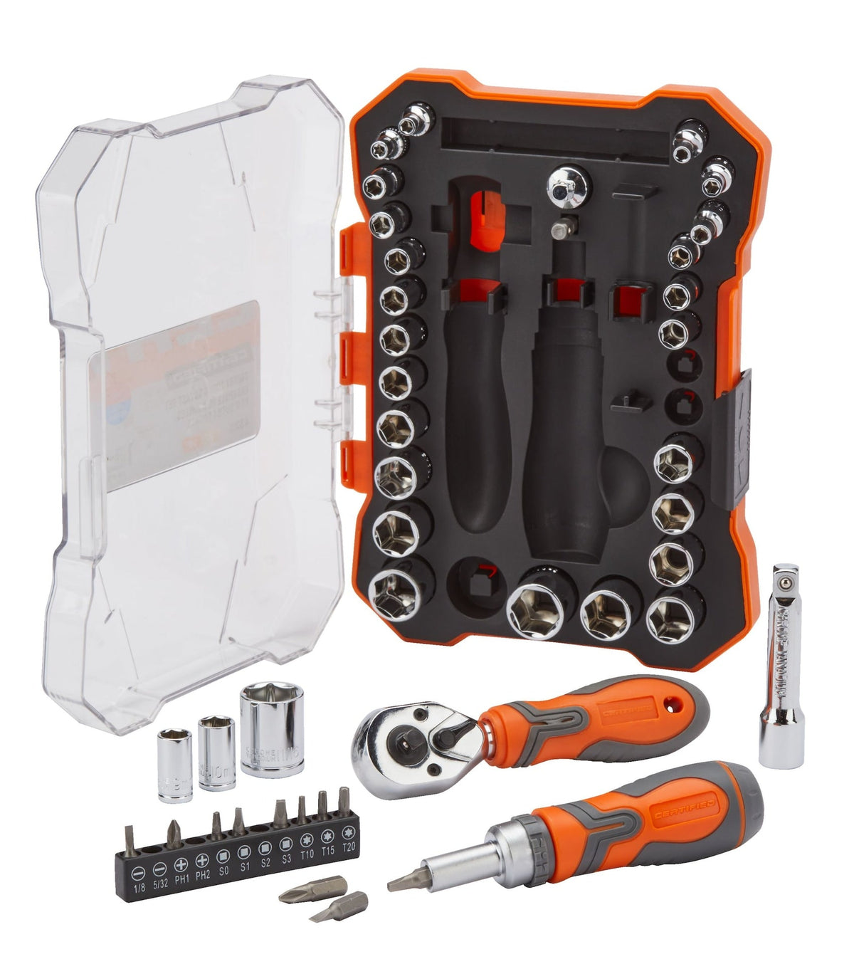 Home Repair Tool & Socket Set, 43-pc