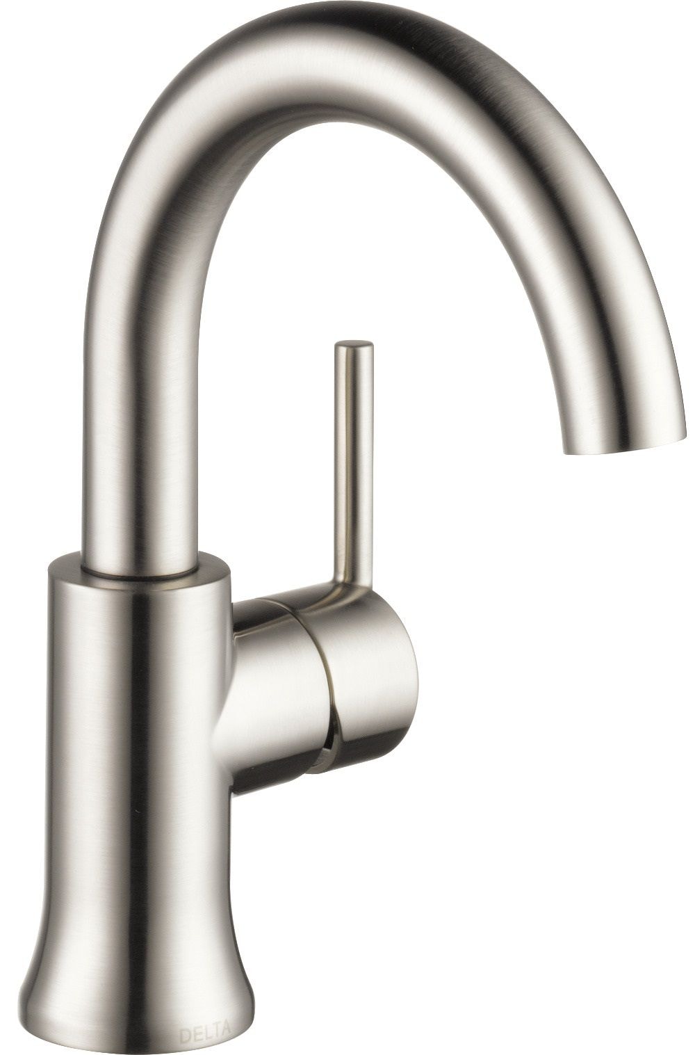 1-Handle High-Arc Lavatory Faucet, Stainless