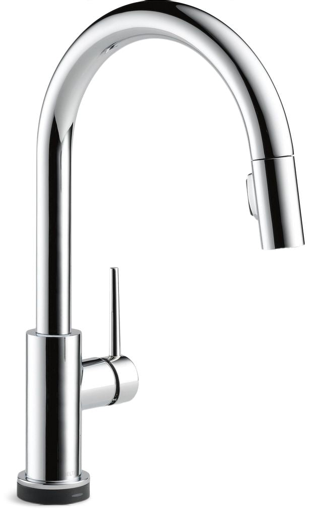 Trinsic Faucet Single Handle High Arc Pull Down Kitchen Faucet