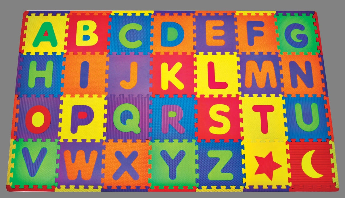 Pop-Out Alphabet Play Floor Mat, 78-pc, 7 x 4-ft, Ages 2+