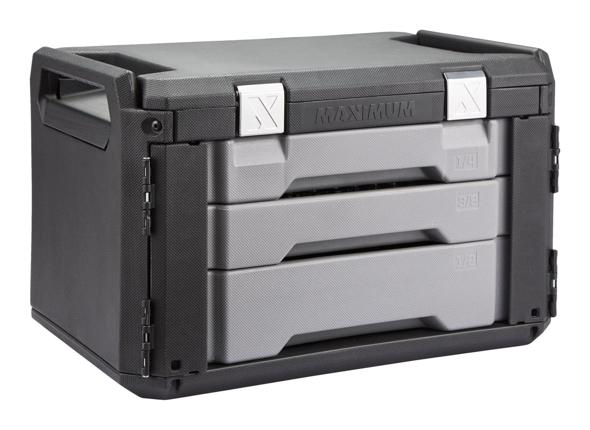263 Piece Socket Set, 3 Drawer Case