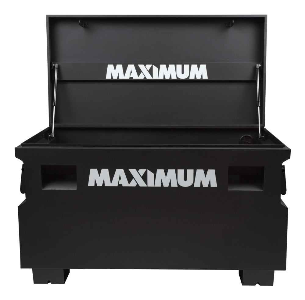 Jobsite Storage Box, Black, 48-in