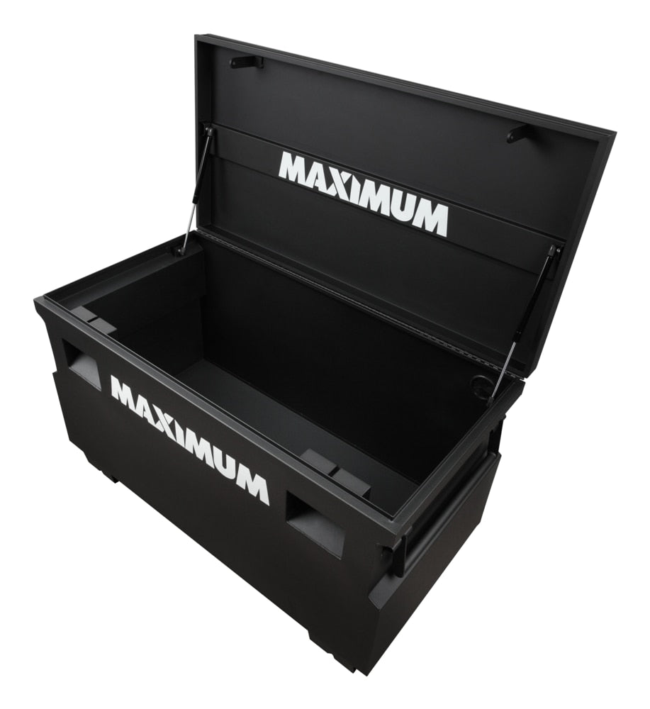 Jobsite Storage Box, Black, 48-in