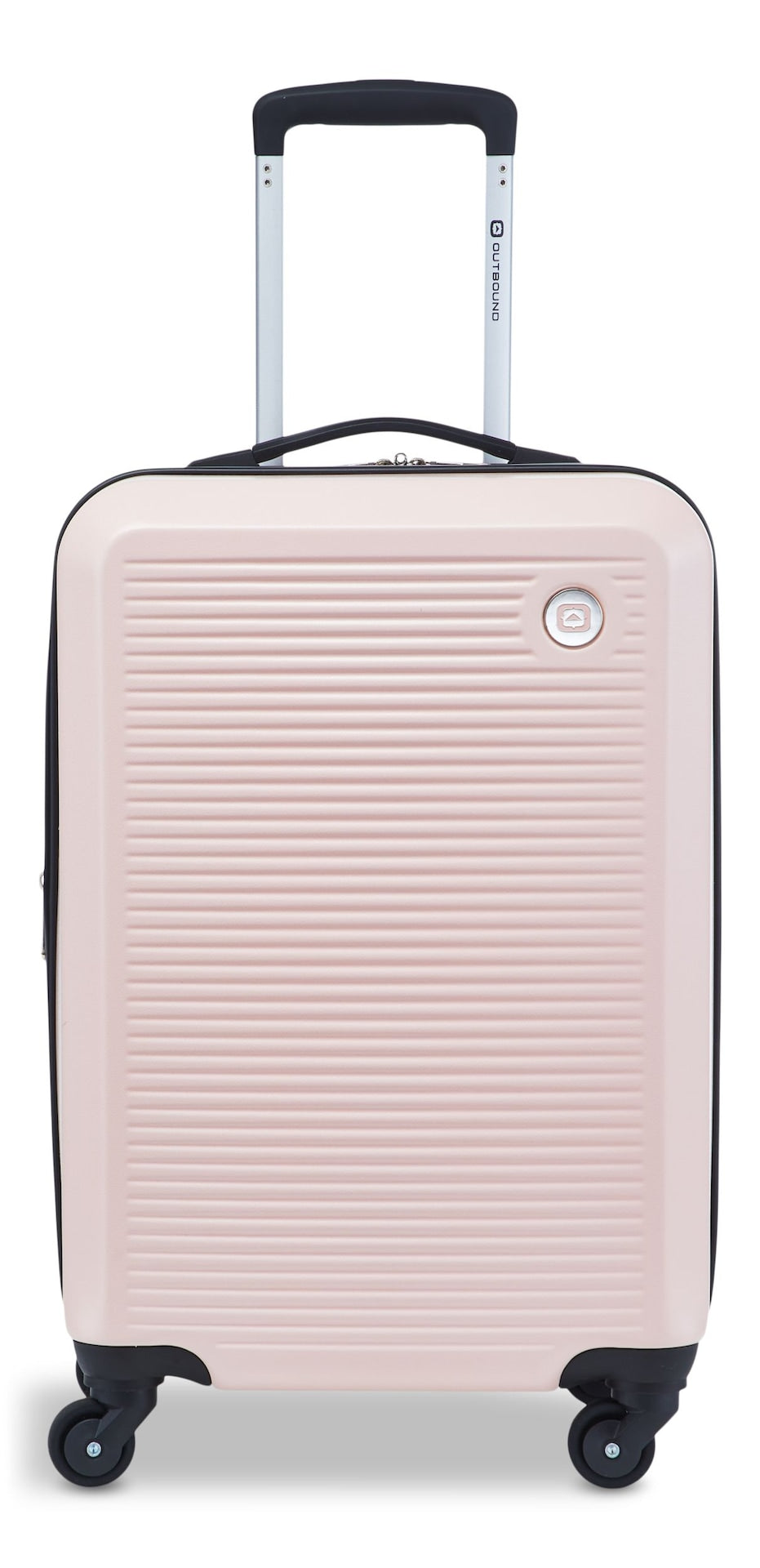 Hardside Carry-On Spinner Flex Travel Suitcase, Pink, 21-5/8-in