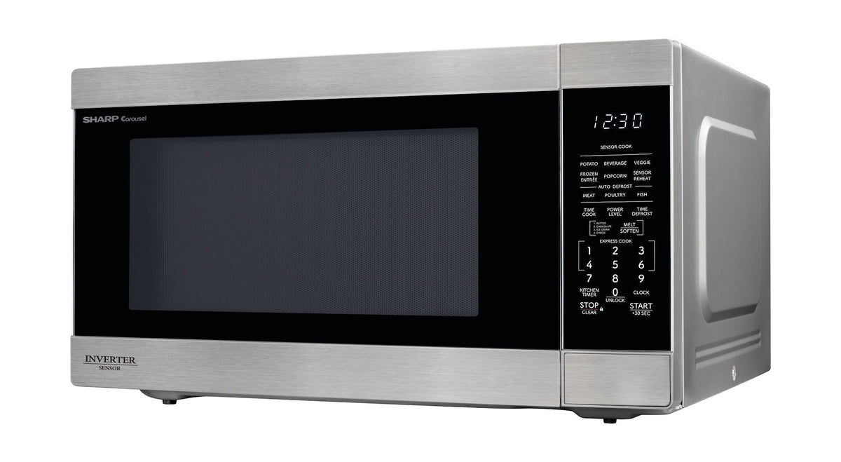 XL Countertop Microwave Oven with Inverter, 2.2-cu-ft