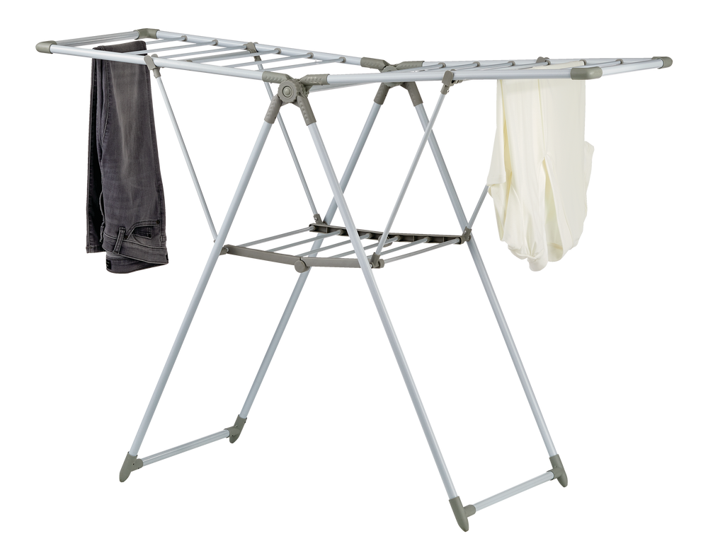 Gullwing Clothes Drying Rack, 53.1-in x 19.75-in x 35.5-in