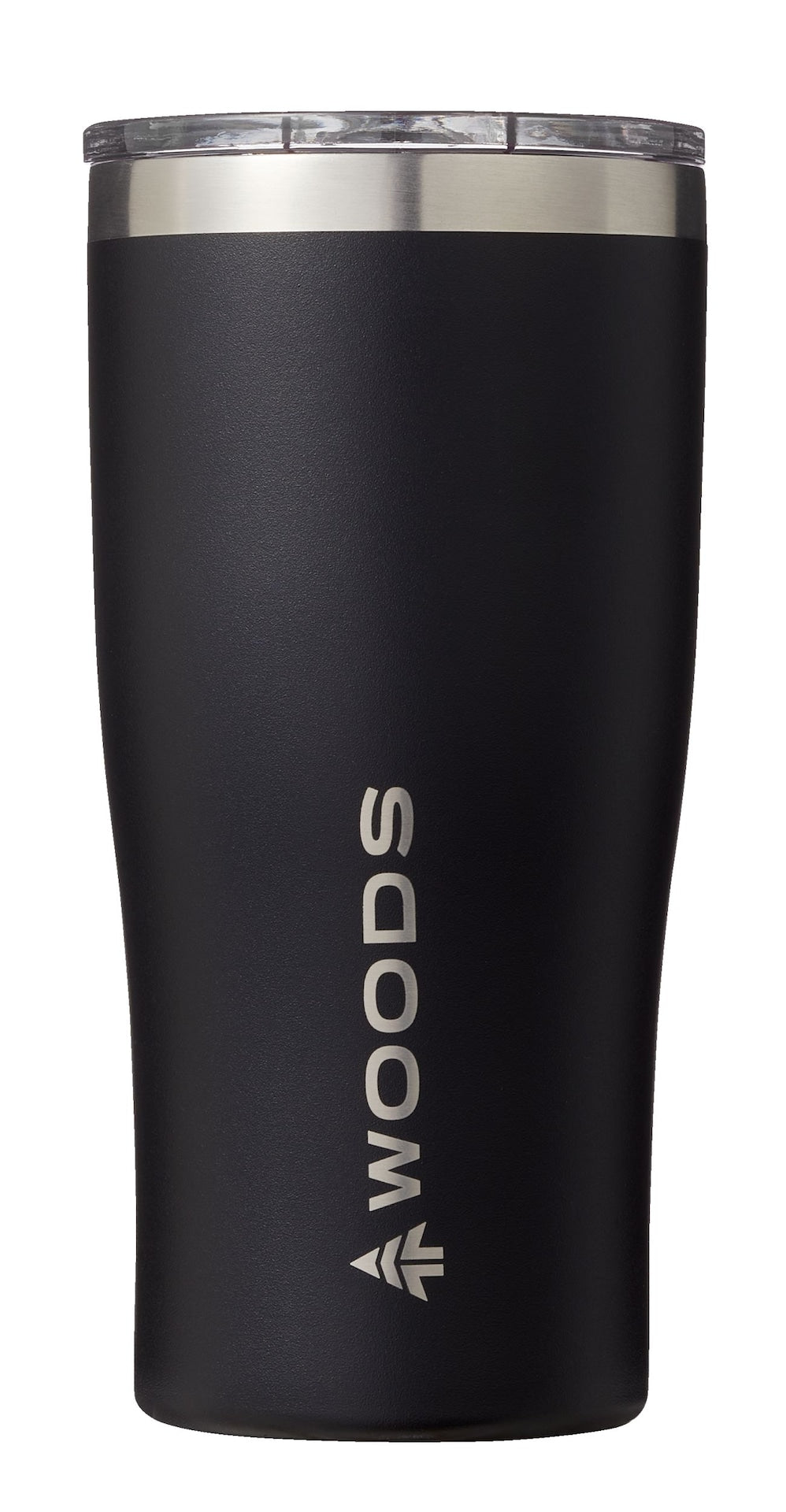Insulated Stainless Steel Tumbler, Small, Black, 20.2-oz