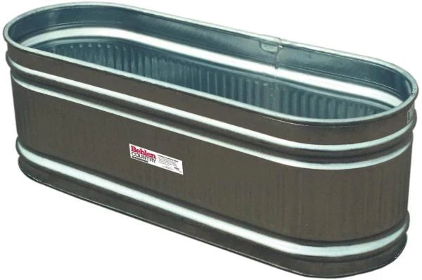 Behlen Country RE226 169-Gallon Galvanized Round-End Tank J4369