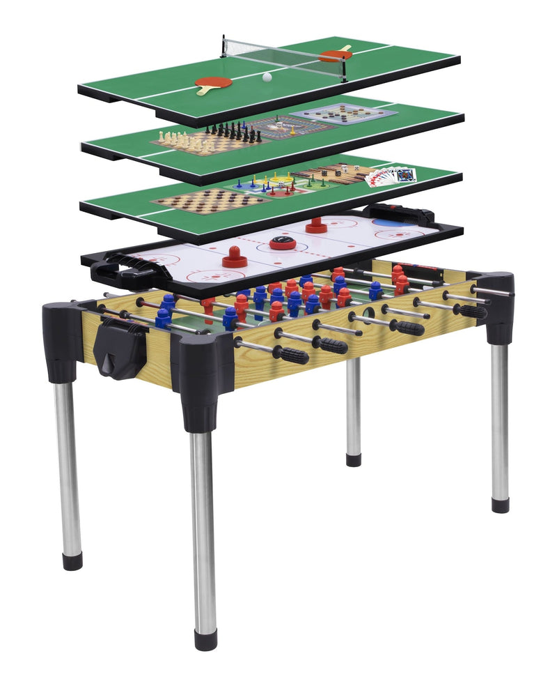 10-in-1 Space-Saving Battery-Powered Games Set/Table, 48-in L6550