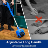 Grout Cleaner Machine with Grout Brush,Heavy Duty with Wire Surface Brush,Standy Safety Grout Scrubber,Moss,Weed Between Floor Tiles,Patio,Board,Bricks, (Outdoor Bundle)