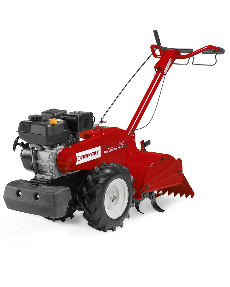 208 cc Gas OHV Engine Rear-Tine Tiller with Forward-Rotating and Counter-Rotating Tilling Options V9208