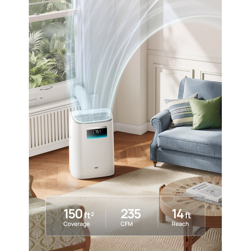 DR-HAC012S 8,000 BTU Smart Portable Air Conditioner – White L0573