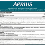 Aerius Allergy Relief, 130 Tablets