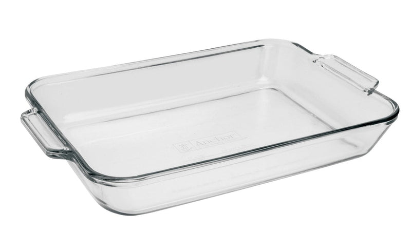 Oven Basics Glass Utility Roaster Pan, 5-qt V7117