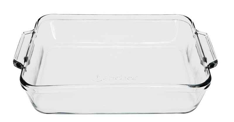 Glass Square Cake Dish, 8 x 8-in, 2-L A7390