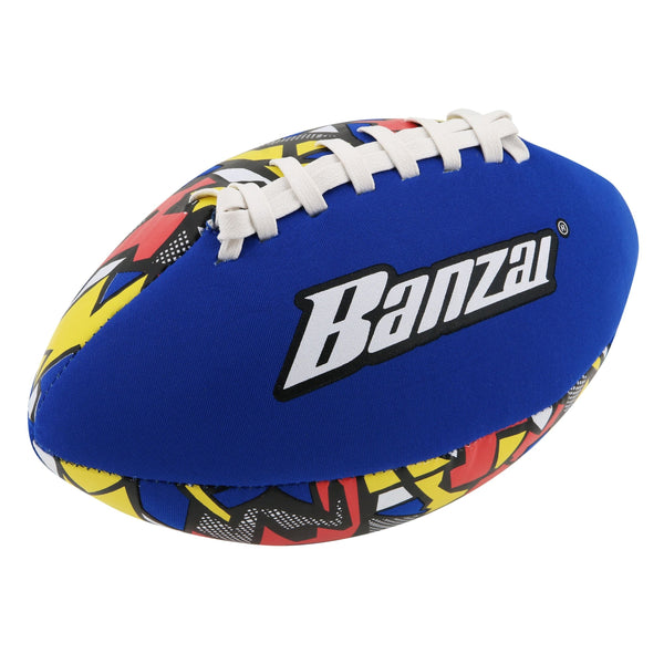 "" Aqua Inflatable Wet or Dry Football Toy, Assorted Colours, Ages 3+, for Beach/Pool Fun Activities Z5801