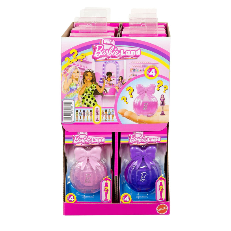 Mini BarbieLand Series 4 Fashionista Dolls with Surprise Blush Reveal, Assorted Styles X6341