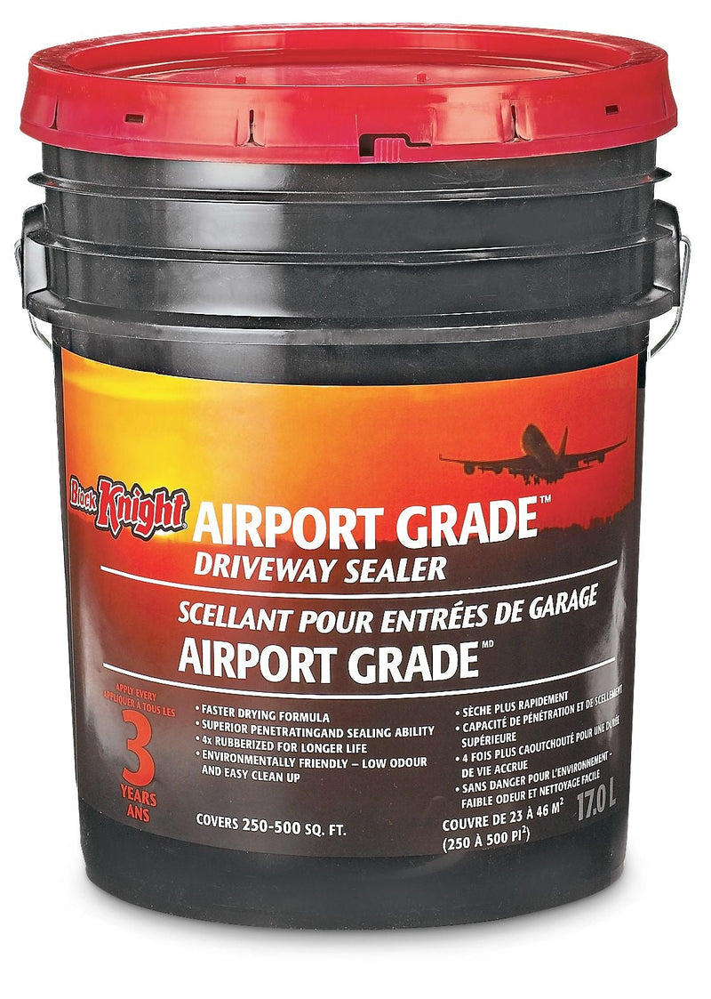 Airport Grade 3-Year Asphalt Driveway Sealer, 250-500-sq. ft Coverage, 17-L X3236