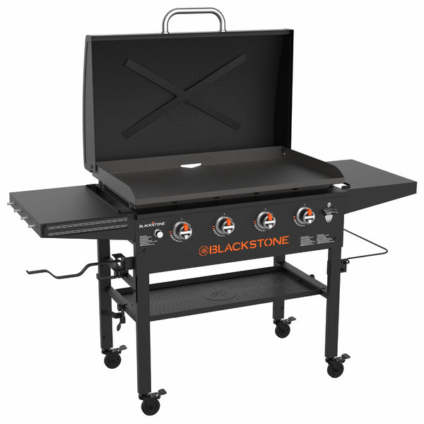 4-Burner LP Gas Portable Griddle with Lid, 36-in T9543