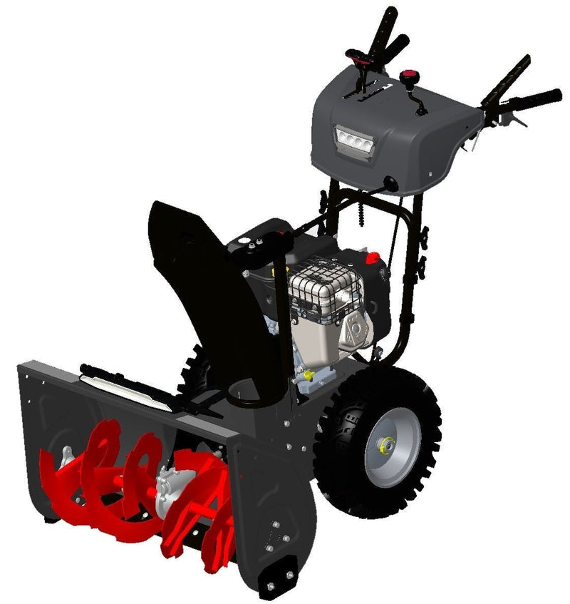 1696828 306cc 2-Stage Gas Snowblower with Electric Start, 30-in S3828