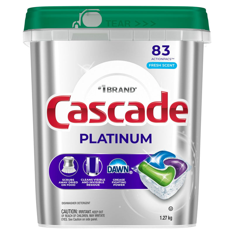 Platinum ActionPacs Fresh Dishwasher Pods, 83-ct O1517