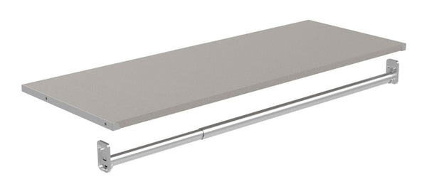 Modular Shelf & Hang Rod Kit, Taupe F9432