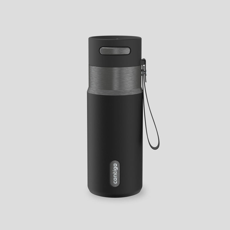 Insulated Stainless Steel Travel Bottle with Lid, Various Colours, 16-oz G2334
