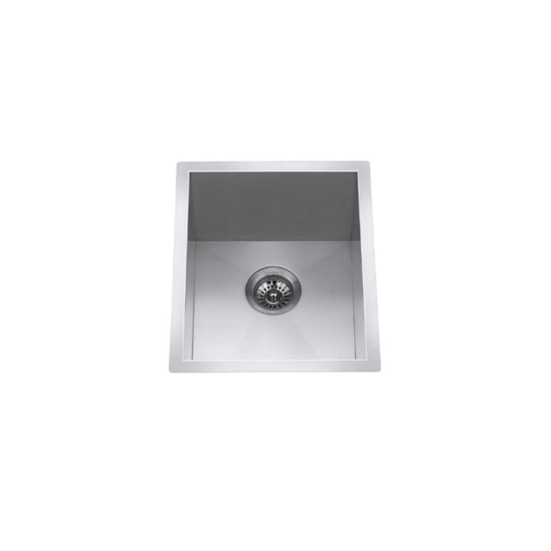 15-in Type 304 Stainless Steel Zero Bar Sink O1599