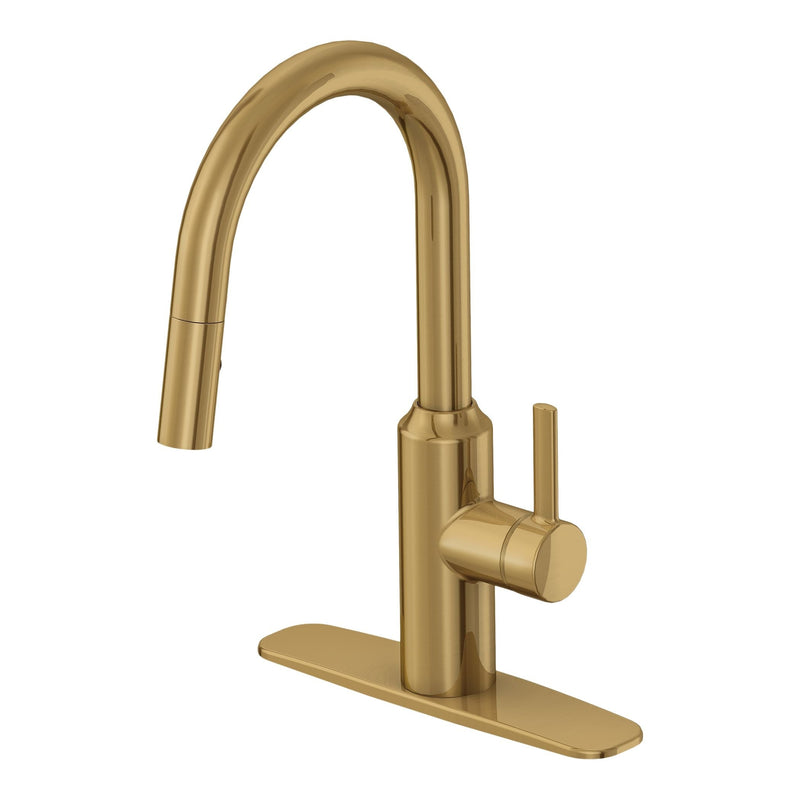 Colby Single-Handle Pull-Down Kitchen Faucet, Brushed Bronze G4277