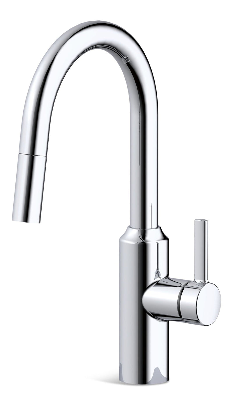 Colby Single-Handle Pull-Down Kitchen Faucet, Chrome B5211