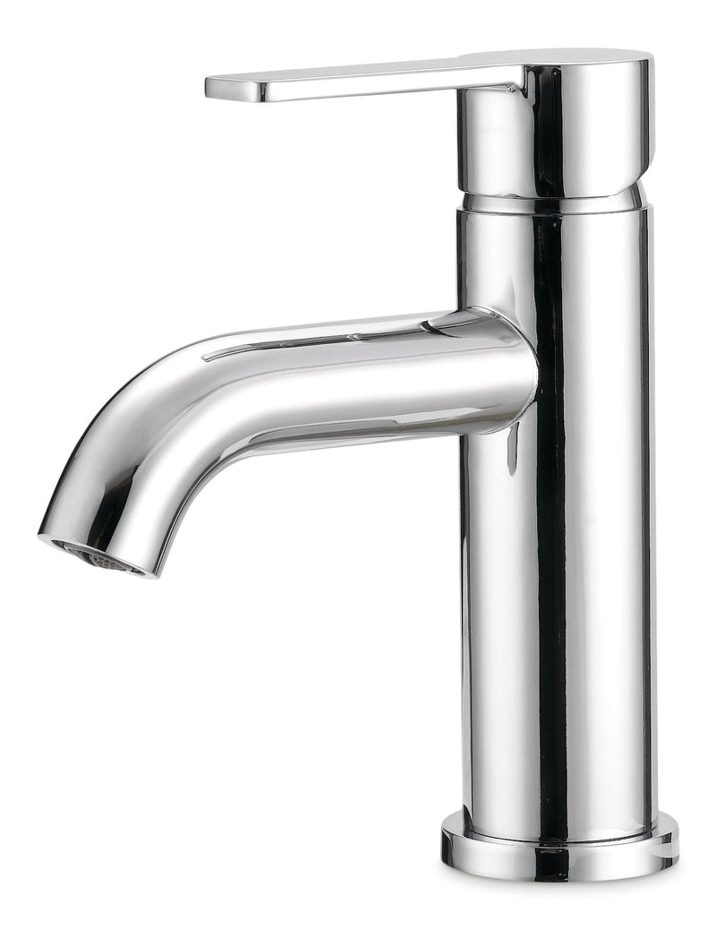 Crete Single Handle 4-in Centreset Bathroom Sink Faucet with Pop-up Drain, Chrome I7702