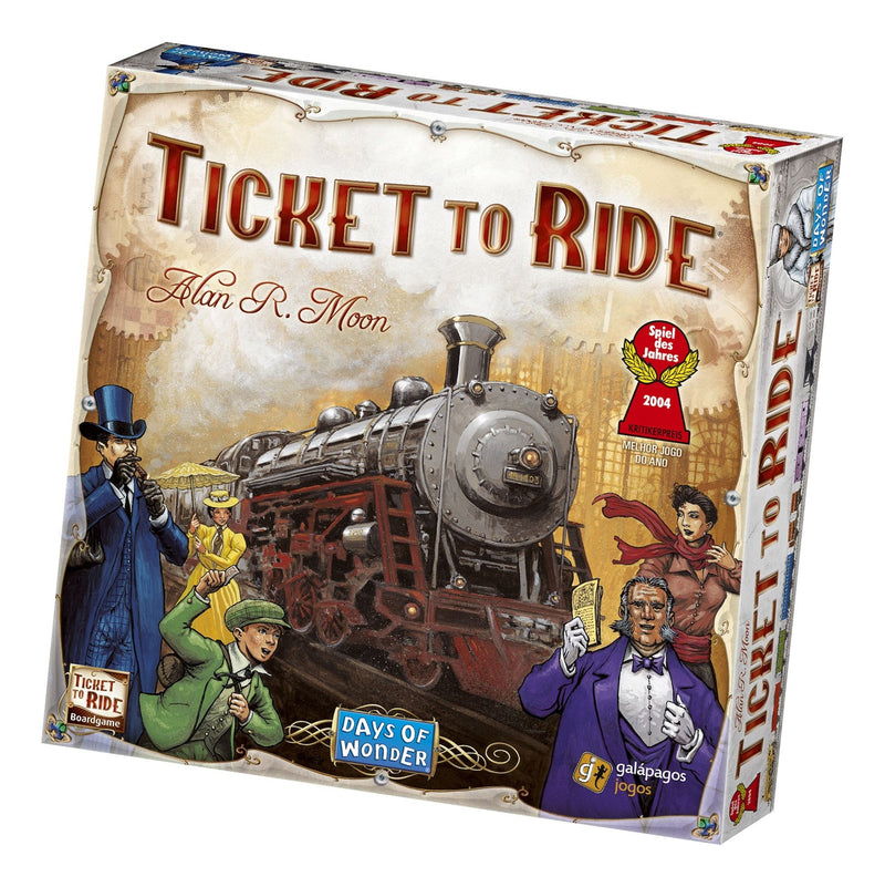Railway Train Adventure Family Board Game Set, Ages 7+ M4142