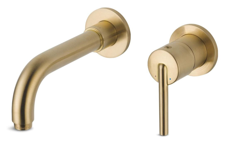 Trinsic 1-H Wall-Mount Lav Faucet Trim, Champagne Bronze Z1530