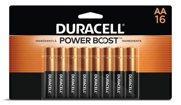 Coppertop AA Alkaline Batteries, 16-pk V2636