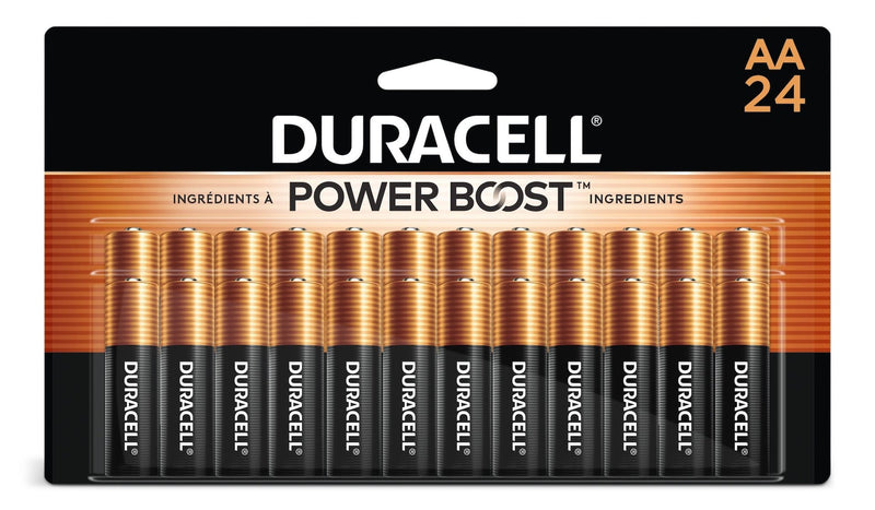Coppertop AA Batteries, Alkaline, 24-pk M9453