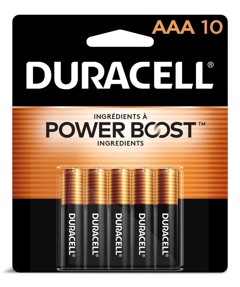 Coppertop AAA Alkaline Batteries, All Purpose, 10-pk C2596