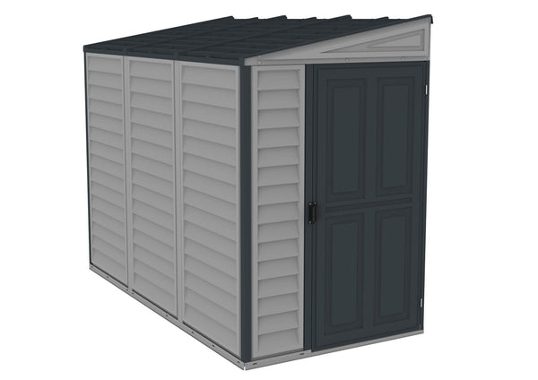 Sidemate Plus Compact/Narrow Outdoor Storage Shed, 4-ft x 8-ft P6087
