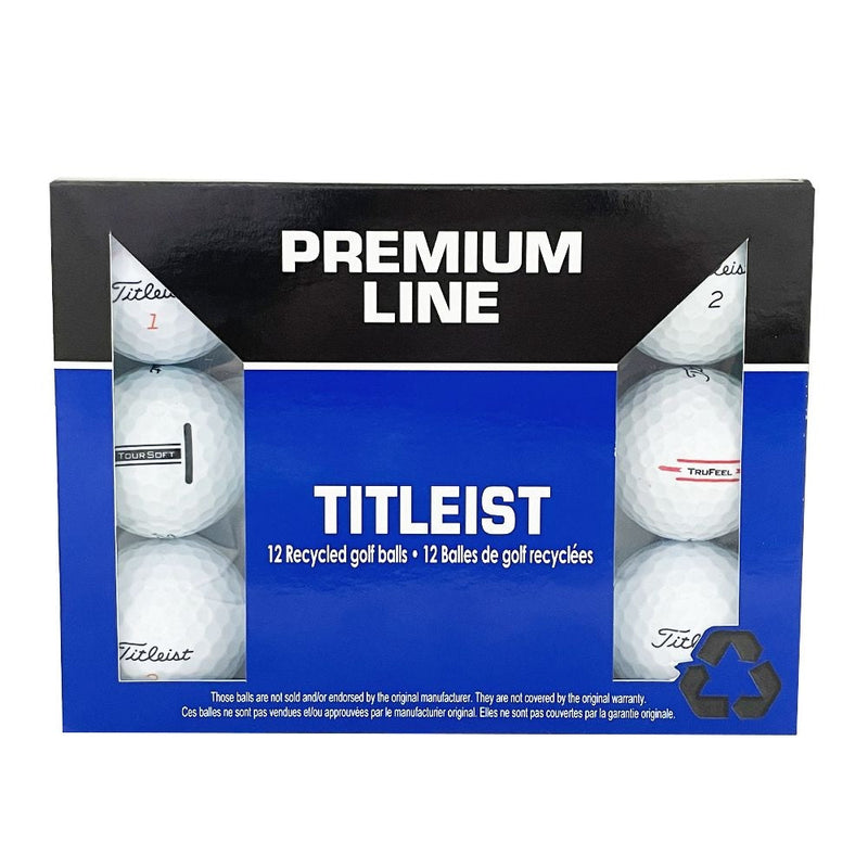 Premium Line Recycled Gold Balls, White, 12-pk T6576