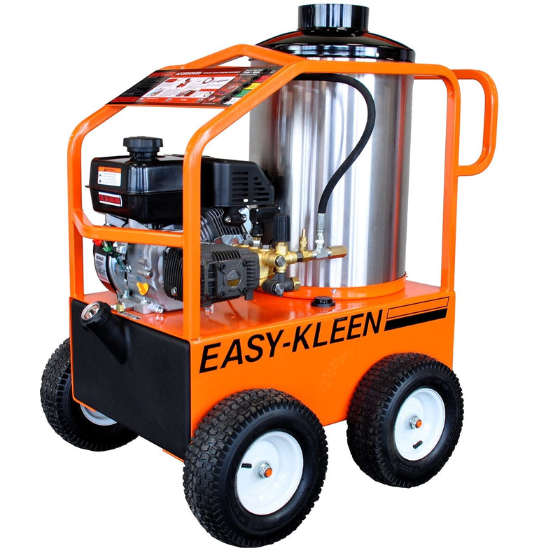 Commercial 2700 PSI 3 GPM 6.5 HP Engine Hot Water Wheeled Gas Pressure Washer E5064