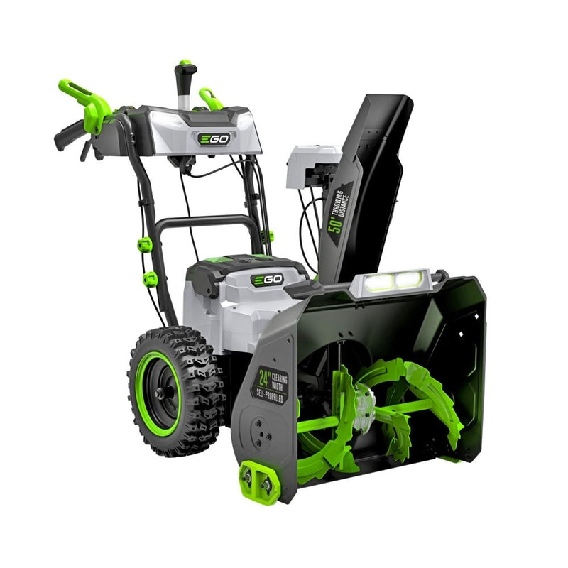 56V 10Ah 2-Stage Cordless Snowblower, 24-in J6062