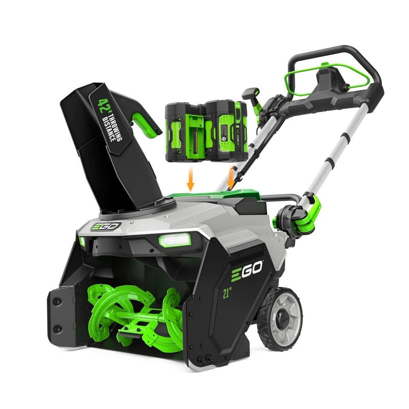 56V 6Ah Single Stage Cordless Snowblower, 21-in F2909