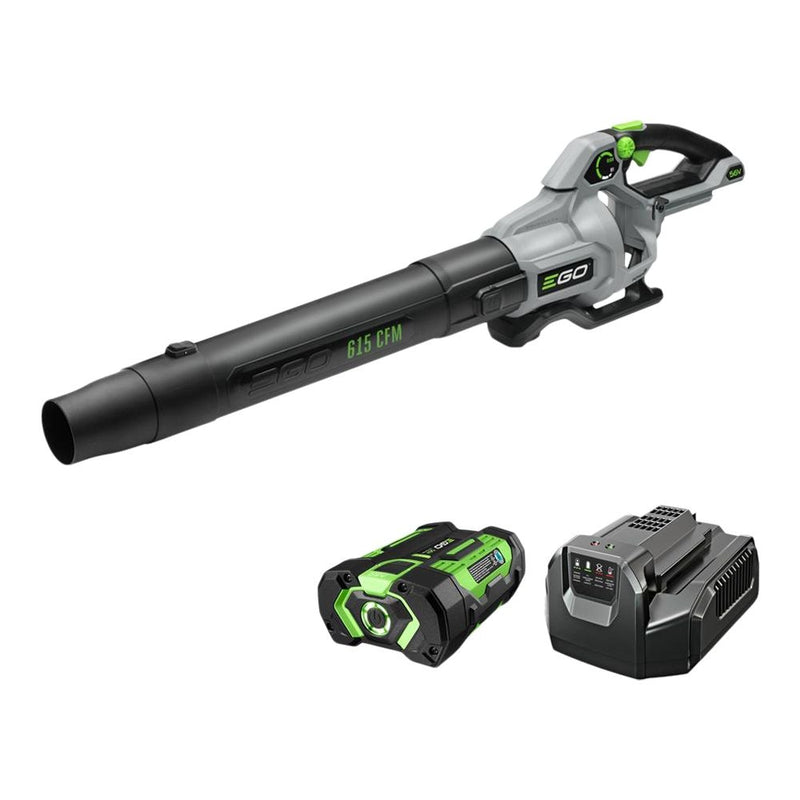 56V Brushless Cordless 615 CFM Leaf Blower, Includes (1) 2.5Ah Battery and (1) 210W Standard Charger, LB6151 R2578