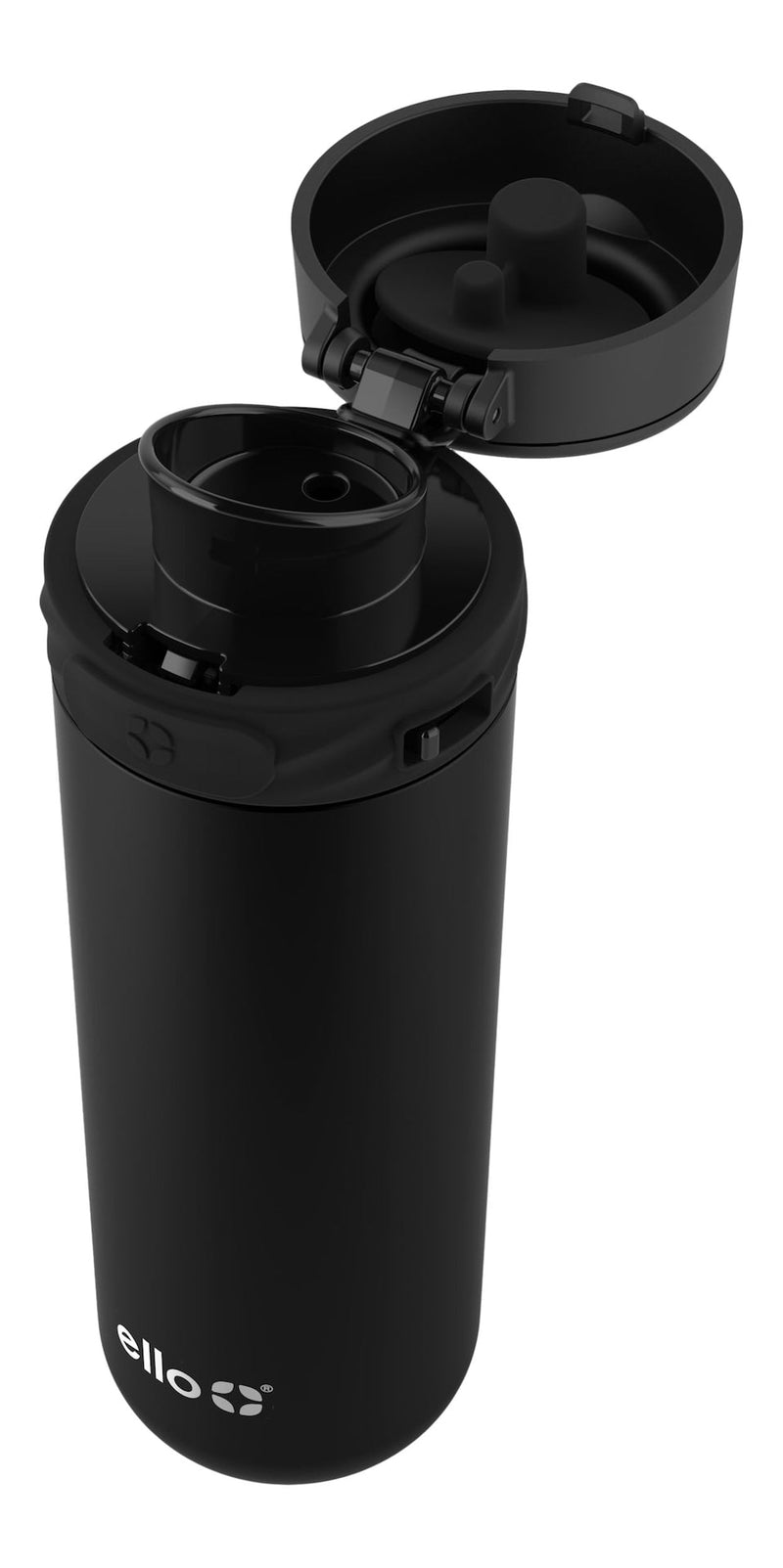 Haven Vacuum Insulated Stainless Steel Travel Mug, 16-oz, Black, with Carry Loop G4350