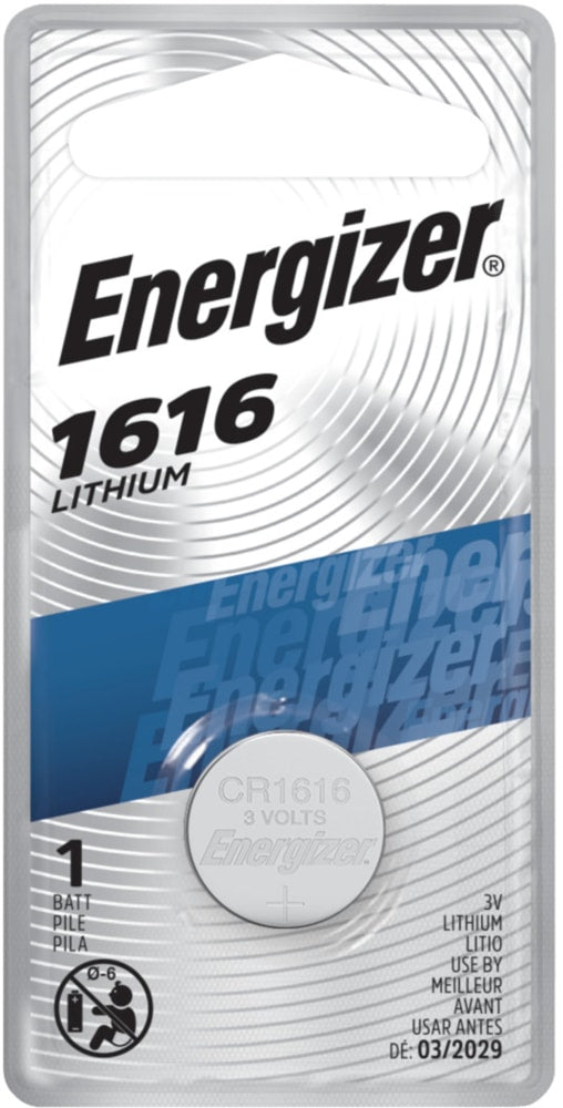 1-pk CR1616 DL1616 3V / 3 Volt Lithium Coin Cell Battery, Long Lasting, All Purpose Z8161