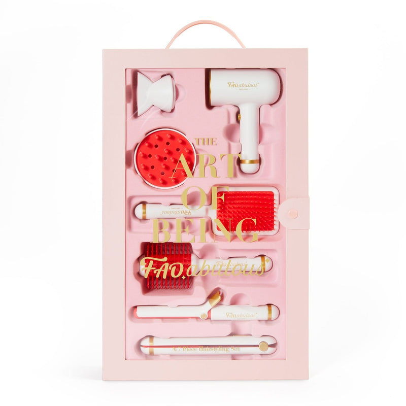 Toy Pretend Hair Stylist Playset, Pastel Pink D2514