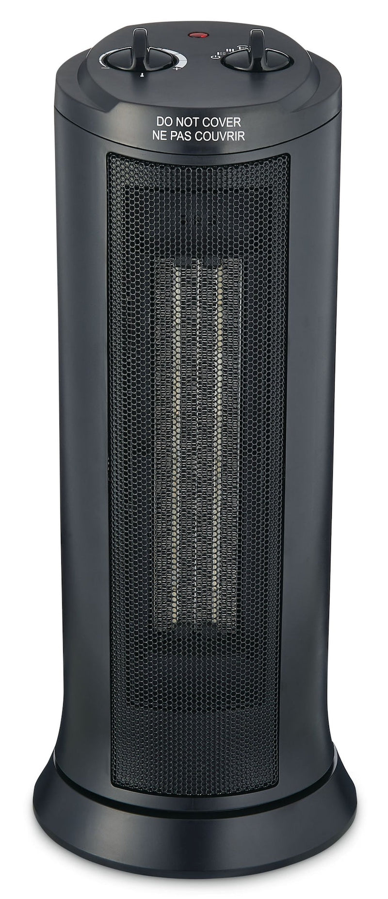 Oscillating Tower Ceramic Space Heater withThermostat, 1500W, Black A0398